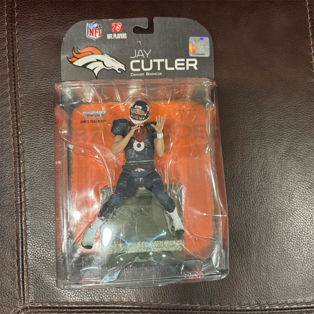 McFarlane NFL Series 19 Jay Cutler Denver Broncos Action Figure 2008